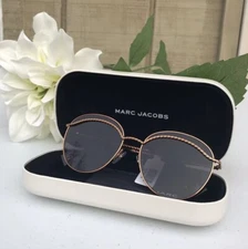 Marc Jacobs MARC 253/S DDB/90 Rose Gold Copper/Grey Lens 58mm Sunglasses