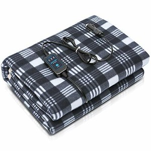 Car Heated 12V Travel Blanket - 2 Pack