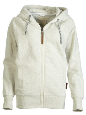 Blue Flame Kapuzenpollover Beige