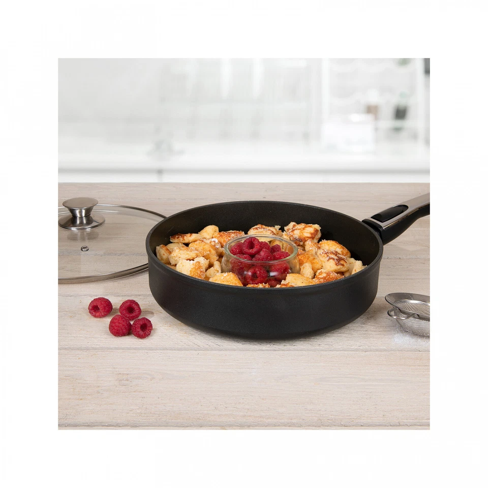 Cerafit Plasma Pfannen | Set 5-tlg - Bratpfannen, Anti Haft, Ofenfest mit Deckel - Bild 3 von 4