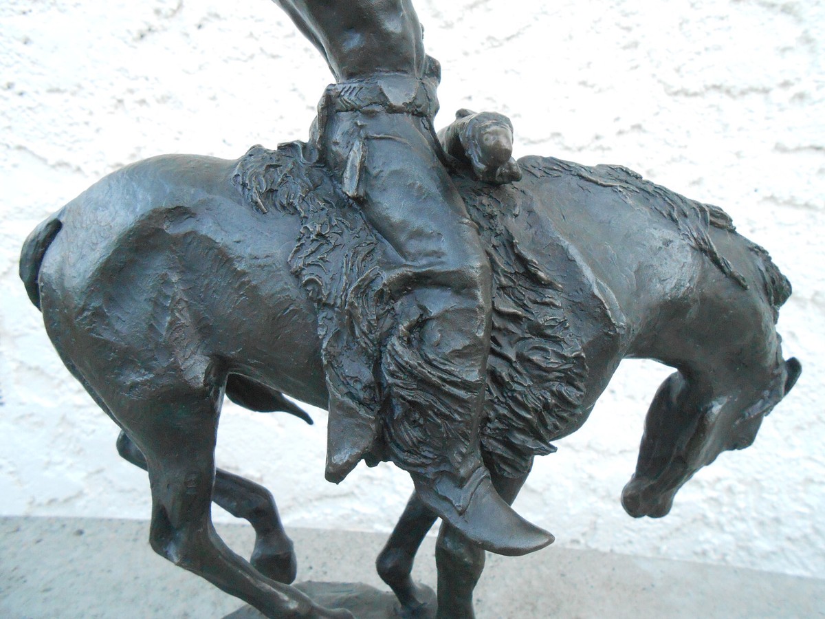 88 Buck McCain SOLID 24lb Bronze Sculpture Invocation Native