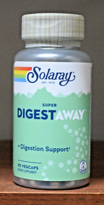 Solaray Super DigestAway 90 Capsules Super Digest Away Digestion Support