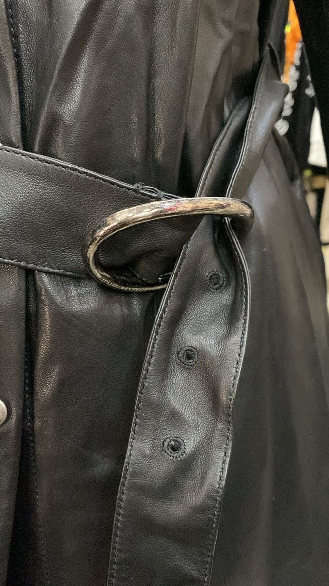 Veste En Cuir Giuseppe Zanotti Noir - Taille S - Neuf Avec étiquettes - Fabriqué En Italie