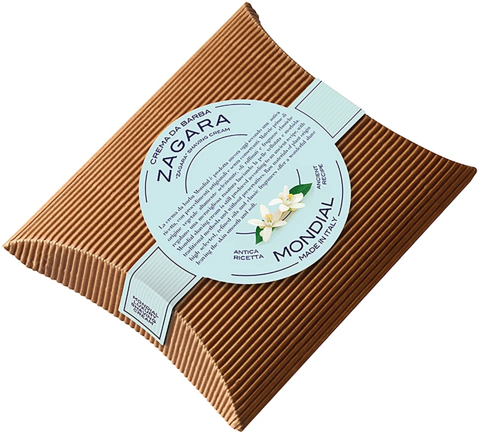 125ml Refill ZAGARA Rasiercreme MONDIAL Orangenblüte made in ITALY hochwertig