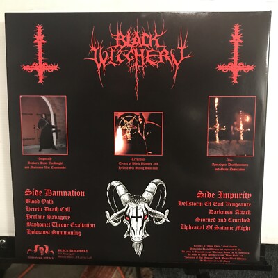 Black Witchery – Upheaval Of Satanic Might LP 2016 Darkness