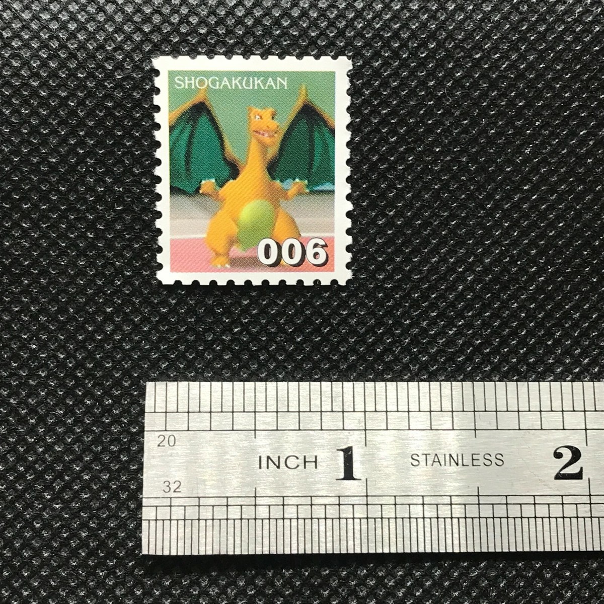 Charizard Pokemon Stamp Card Japan Rare Pocket monster