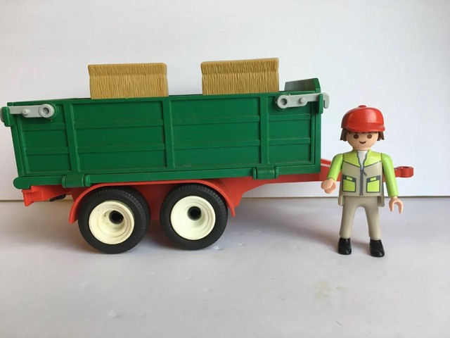 playmobil tractor trailer