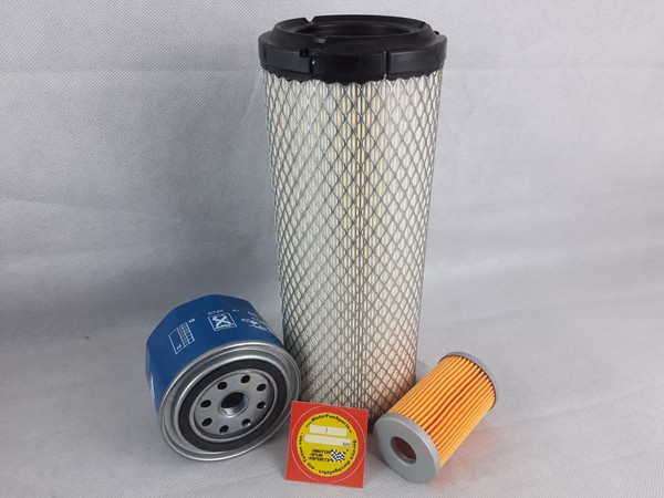 Filter Set (Klein) Passend FüR Kubota L3130 Hst ÖL Luft Kraftstoff-image