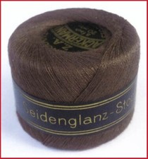 Ackermann´s Stopfgarn (3) - Seidenglanz mittelbraun