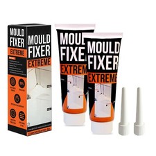 2 PACK  MOULD REMOVER GEL EXTREME MAGIC FORMULA 120G TUBE TAPS SINK GROUT WINDOW
