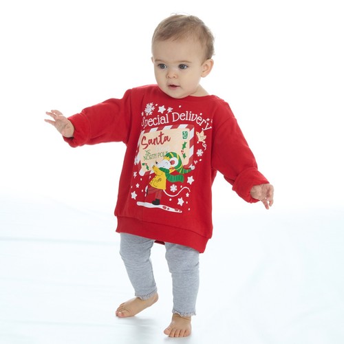 Sudadera Navidad Bebé 3-24 Meses Dos Diseños 100% Algodón - Imagen 11 de 11