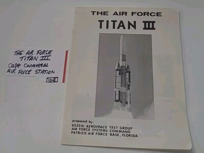 The Air Force Titan III Packet Cape Canaveral Air Force Station Vintage (10-E)