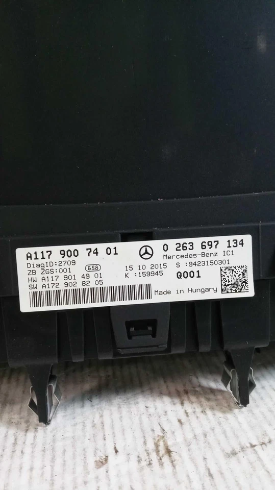 Used Speedometer Gauge fits: 2016 Mercedes-benz Mercedes cla-class 117 Type CLA2 - Image 2 of 4