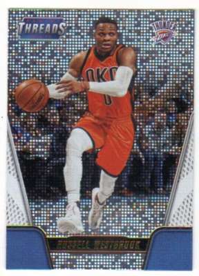 2016-17 Panini Threads Century Proof Dazzle #128 Russell Westbrook Thunder