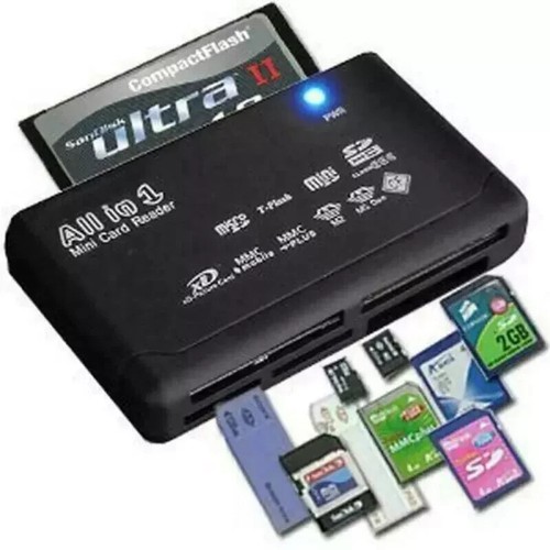 USB 2.0 Memory Card Reader Adapter Fit For CF/TF/SD/Micro SD/XD/M2/MS Card - Picture 4 of 7