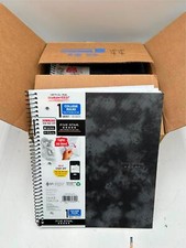 12  FIVE STAR NOTEBOOKS---100 SHEET---COLLEGE RULED---1 SUBJECT--BLACK