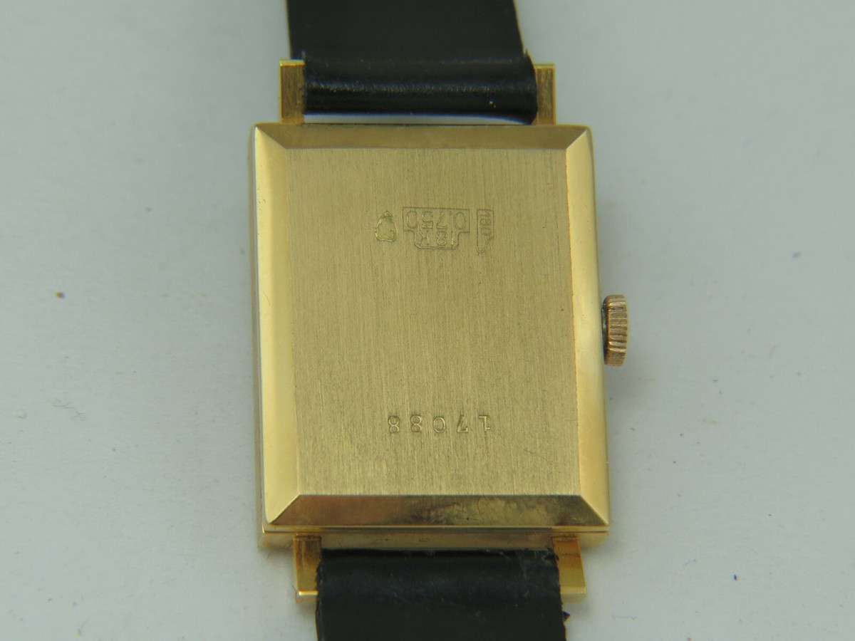 Solid Gold 18K 750 watch Uhr NOS Vintage SwissMade Duxot New