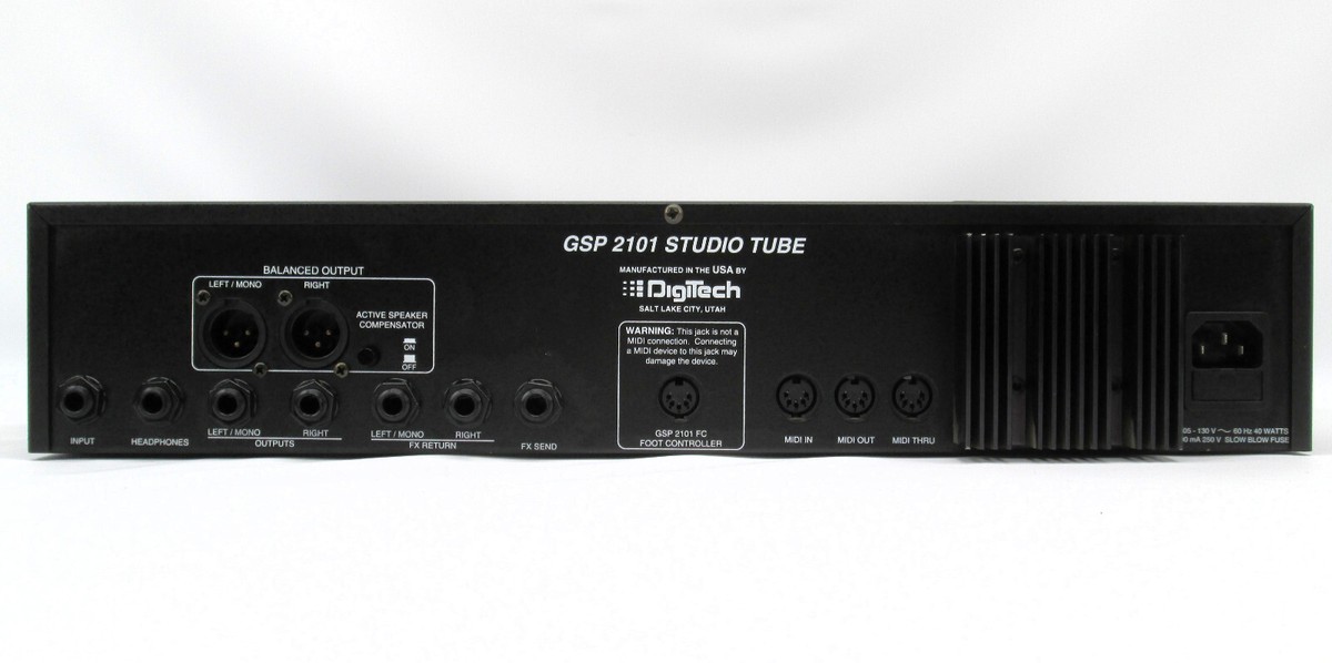 Digitech GSP-2101 Studio Tube Preamp/Multi Effects Guitar