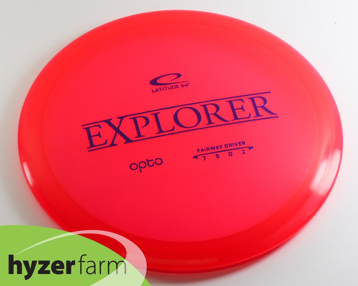 Latitude 64 OPTO EXPLORER *pick weight & color* Hyzer Farm disc