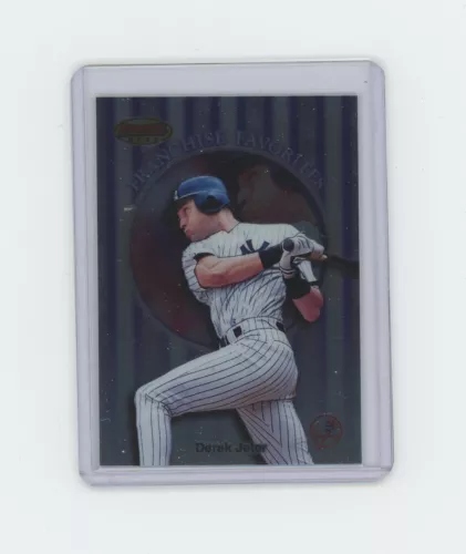 1999 Bowman's Best Derek Jeter  Fan Favorites FR1A