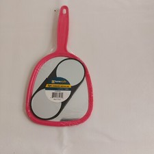 Homestyle 10.5" Hand Cosmetic Mirror with a Bonus Pocket Purse Mirror Red