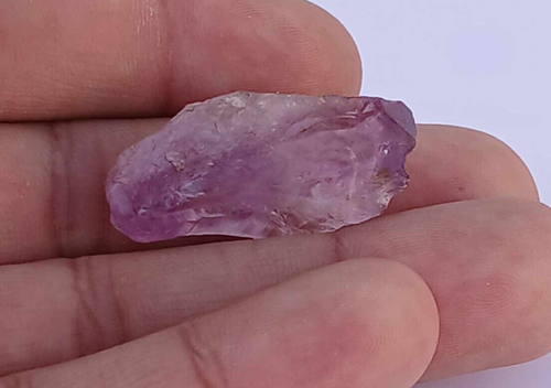 Antique Stone Amethyst Purple Natural Genuine Wonderful Pure Handmade Clear Rare - Picture 3 of 4