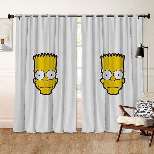 3D Cartoon Fashion Printed Bedroom Living Room Blackout and Sunshade Curtains - Picture 6 of 19