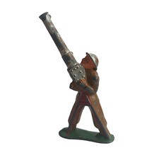 Barclay Manoil Lead Soldier 774 Anti Aircraft Gunner - Dime Store, 1930s