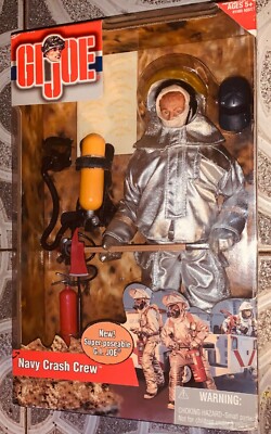 Giジョー　当時もの　made in USA G.I JOE NAVY CRASH CREW ACTION FIGURE. UNOPENED IN ORIGINAL
