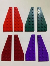 LEGO Parts (2pcs) Left & Right Wing Wedge Plates, 3x8, 50305 & 50304 pick color