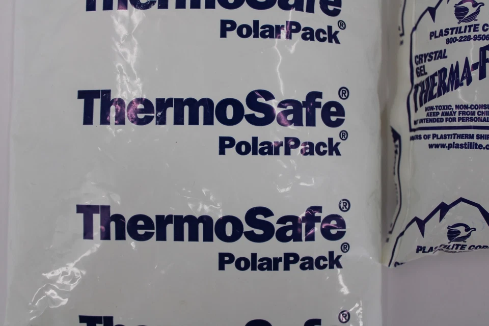 Insulated Styrofoam Cooler Shipping Kit With 2 Ice Packs & Ship Box ID 8X6 5/8X6 - Image 4 of 4