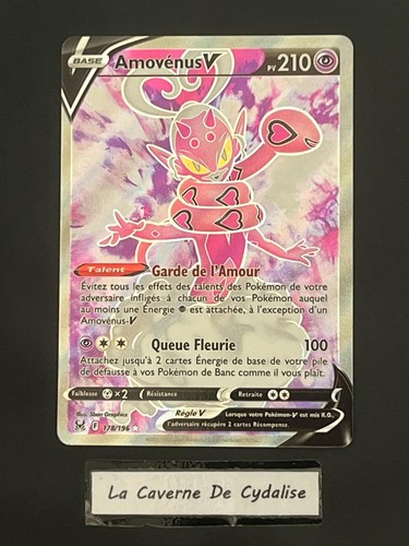 Carte Pokemon - Origine Perdue - EB11 - Amovénus V 178/196 - NEUF