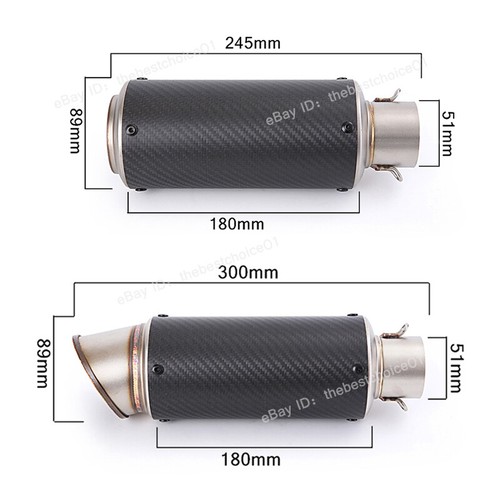 For CF-Moto 450SS 450SR 450NK 2022-2025 Exhaust Mid Link Pipe Muffler Tip Escape - Picture 5 of 15
