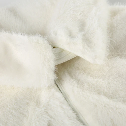 Wolliges Revers Taille Taille Oberteil Schlankmacher Langarm Pullover Patchwork Strickjacke - Bild 14 von 20