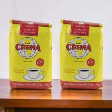 NEW 2 Pack Cafe Crema Gourmet Puerto Rican Coffee 14oz. Ea.