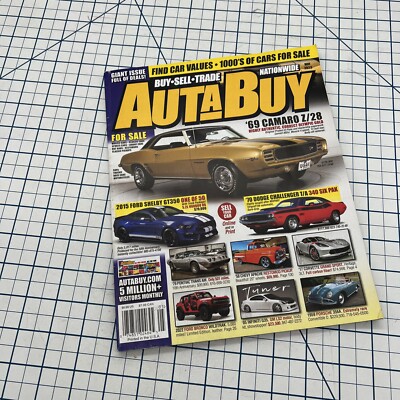 1969 Chevrolet Camaro AUTA BUY Car Magazine May 2023 Dodge Challenger Ford USED