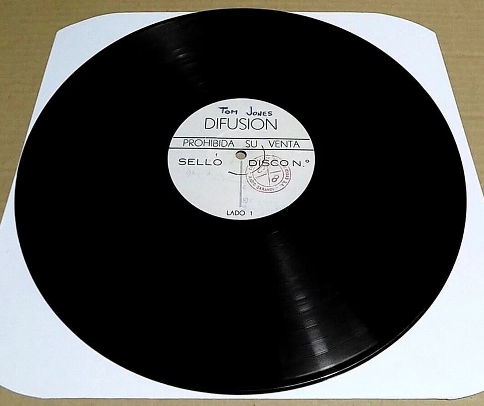 Test Pressing TOM JONES Very Best White Lbl Uruguay Demo R&B Soul LP RARE Foto 4 de 4