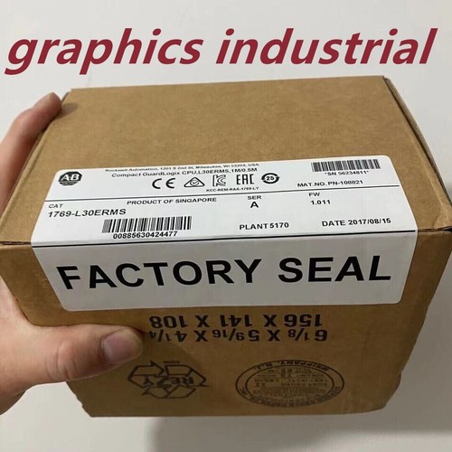 New Sealed AB 1769-L30ERMS /A Compact GuardLogix CPU 1M/0.5M 1769-L30ERMS AB