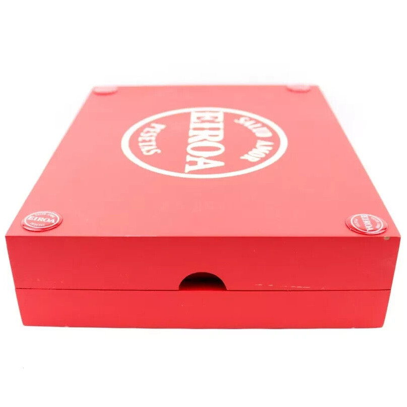 Eiroa 2021 Cameroon de Jamastran 11/18 Wooden Cigar Box 9.5" x 7.5" x 2.25"