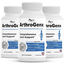 ( 3 Pack )ArthroGenX Capsules, Arthro GenX Premium Supplement for Healthy Joints