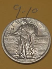 1919  Standing Liberty Quarter XF Lot 9-10