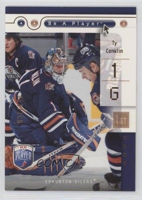 2005-06 Upper Deck Be a Player First Period /100 Ty Conklin #37 0f6