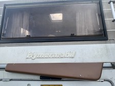 1980s Hymer motorhome pull down bed under bed plastic cover for metal frame RARE
