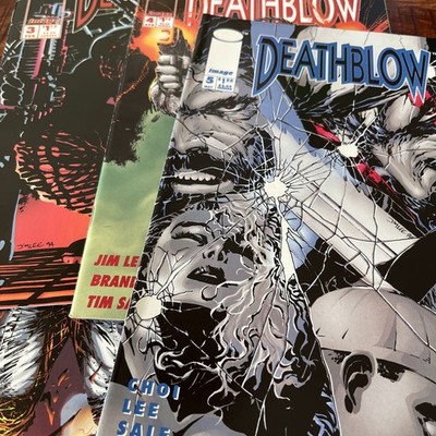 Deathblow No.2 ,3,4,5/ 1993/94 Brandon Choi & Jim Lee