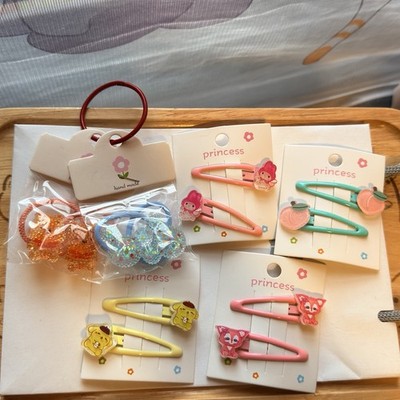 Princess Sanrio Hair Clips & Ties Multicolor My Melody Pompompurin Glitter