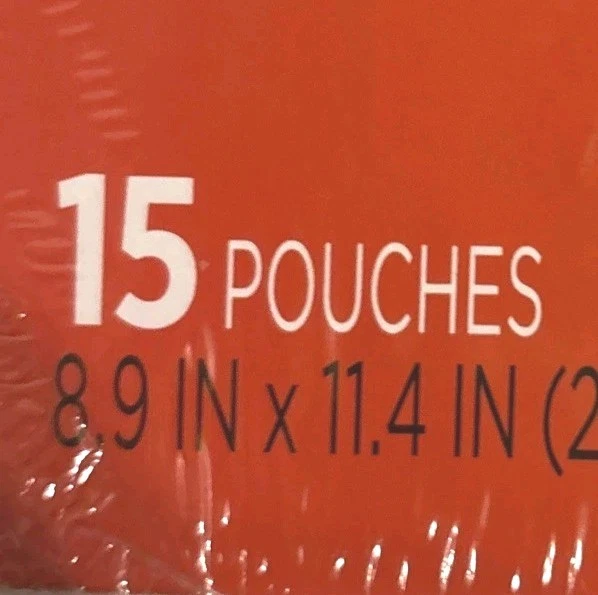 Bolsas de laminación térmica escocesa tamaño letra 5 mil 15 bolsas Foto 4 de 4