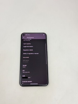 Google Pixel 5 - 128 GB - Just Black (Unlocked) for sale online | eBay