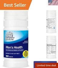 Gluten Free One Daily Men's Multivitamin, 100 Tablets for Vitality & Wellness