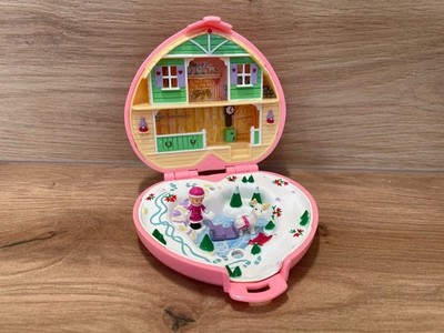 Polly Pocket -Heidi's Alpine Chalet / Bluebird 1989 * 1 FIGUR FEHLT*  