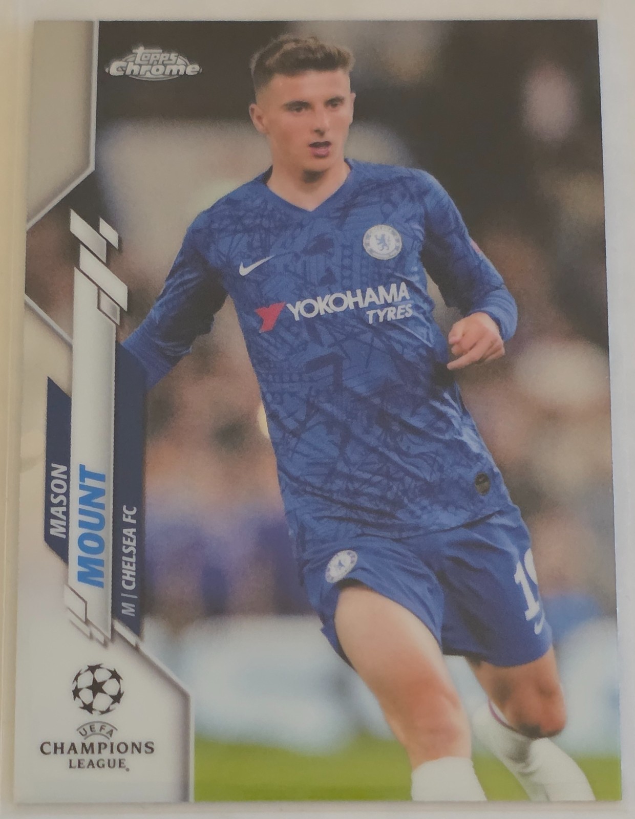 MASON MOUNT 2019-20 Topps Chrome UCL Base #30 Chelsea FC